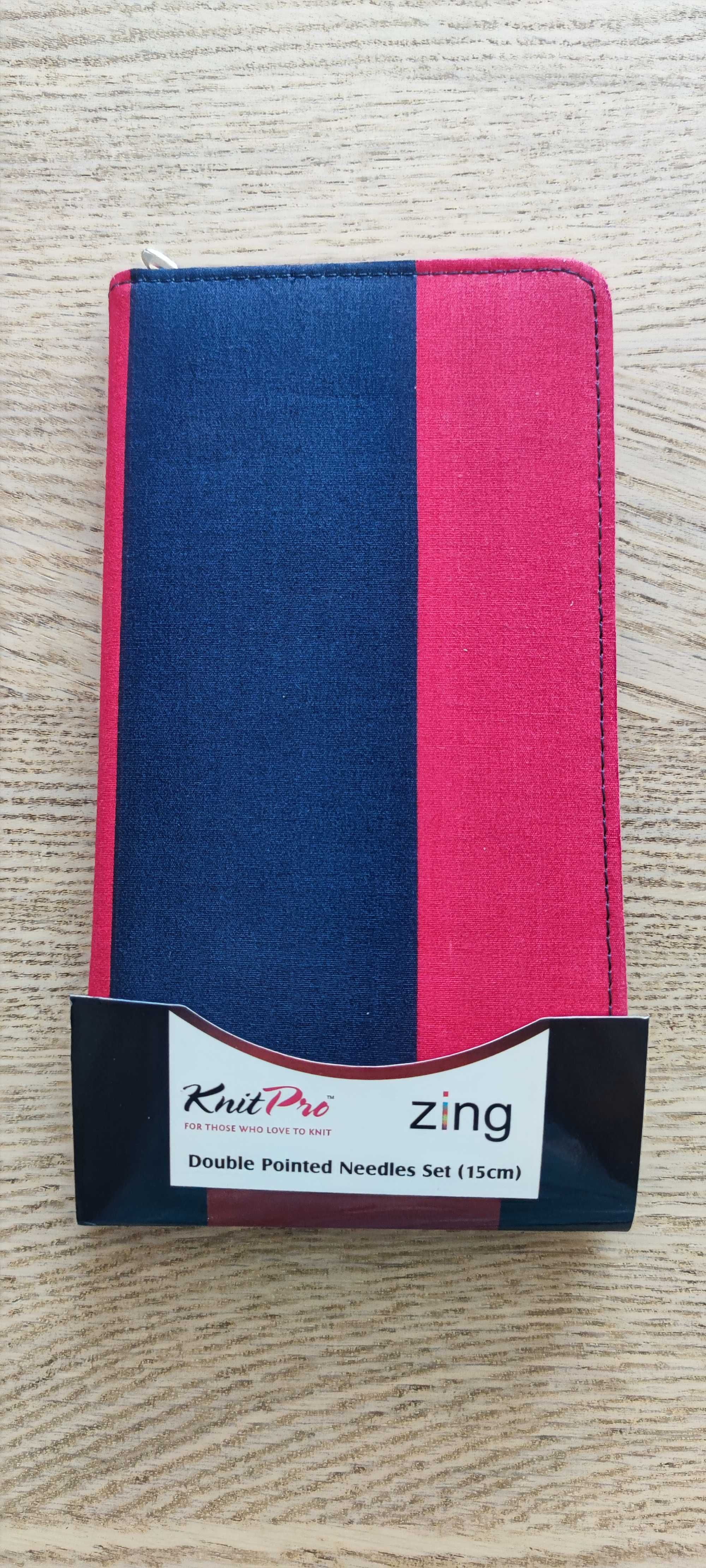 KnitPro Zing набор чулочных спиц