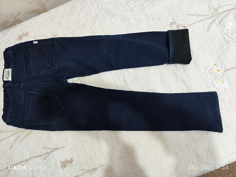 Брюки с начёсом ,подростковые