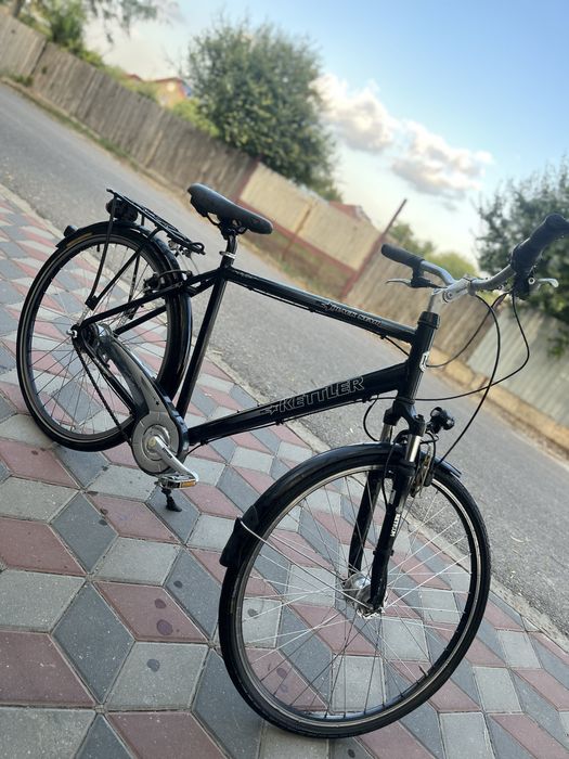 Bicicletă KETTLER aluminiu, 8 viteze butuc, cauciucuri Continental 28”