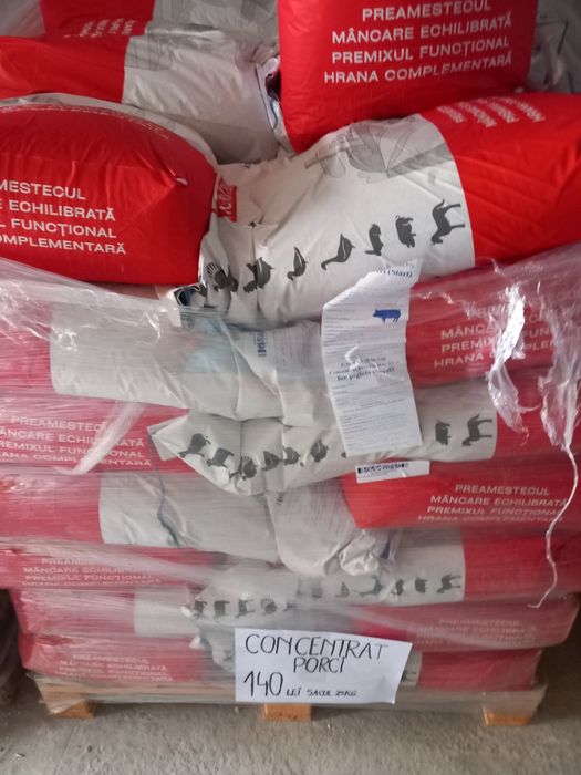Concentrat pentru purcei, porci