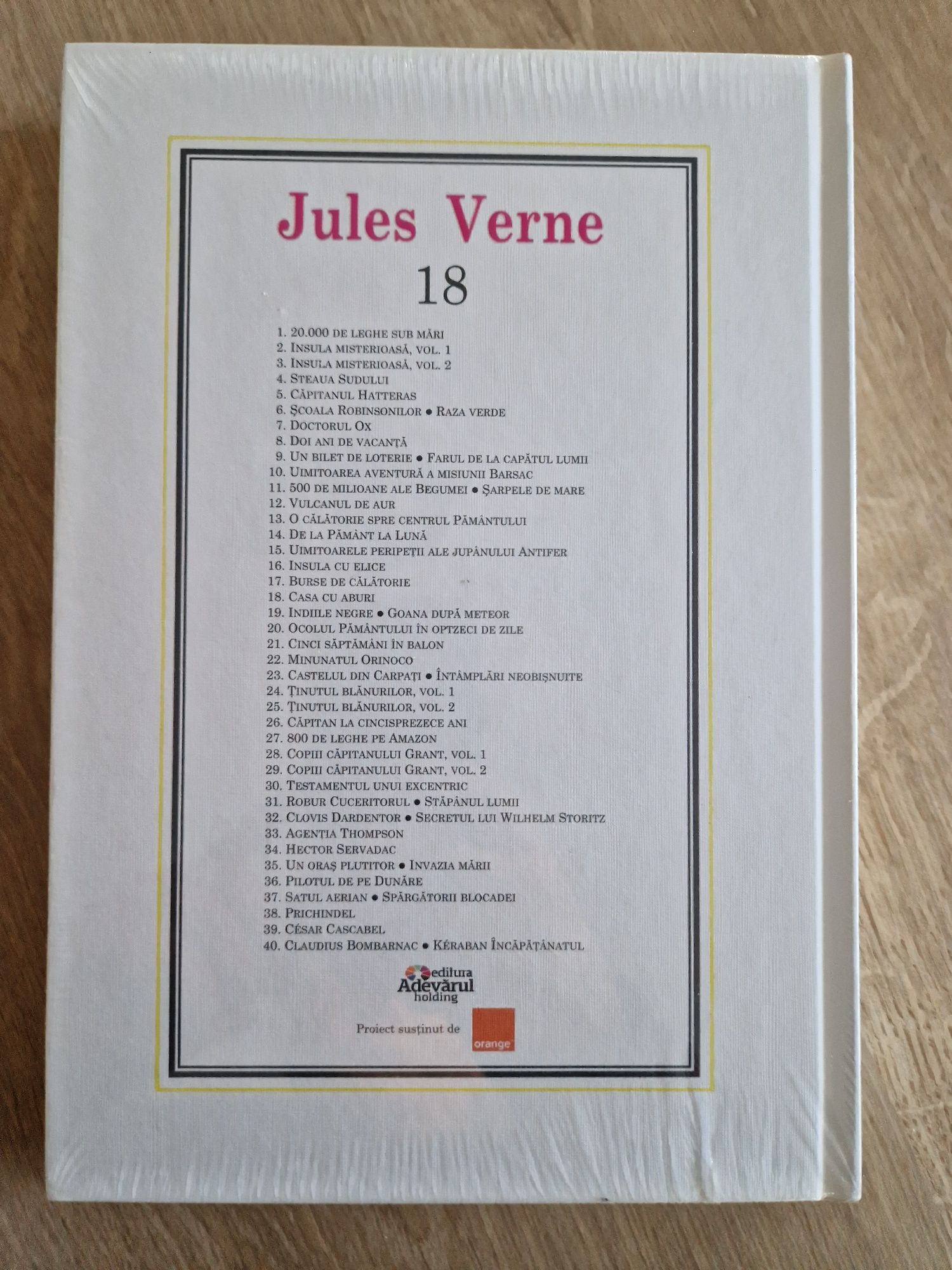 Vand Jules Verne nr 18 Casa Cu Aburi sigilat