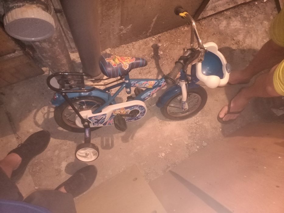 Детско колело синьо