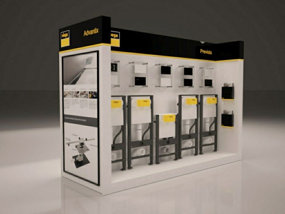 Дизайн и производство на рекламни стелажи и дисплеи