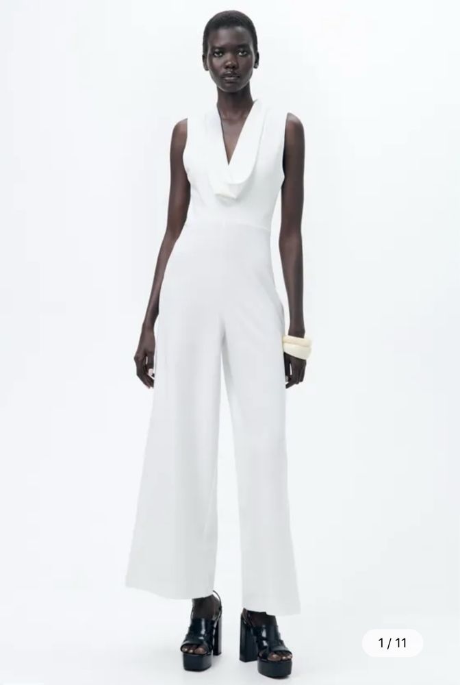 Бял гащеризон Zara