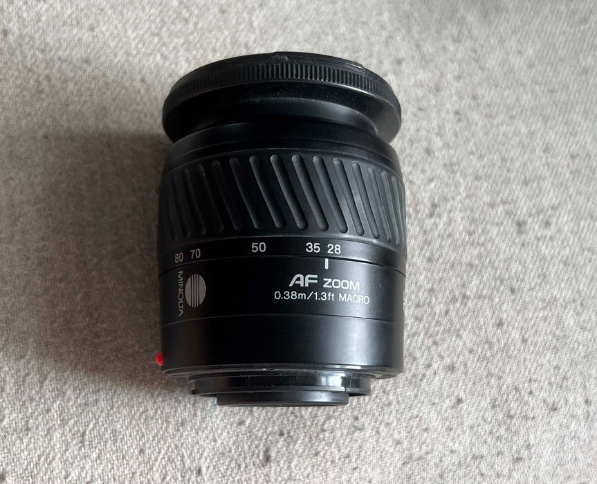 Obiectiv Minolta AF Zoom 28-80mm f 3.5-5.6 Macro Montură A Made Japan