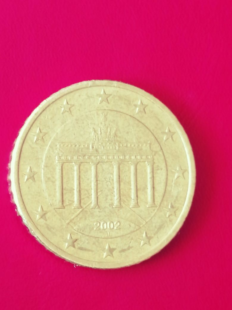 Moneda de 50 eurocenti din anul 2002