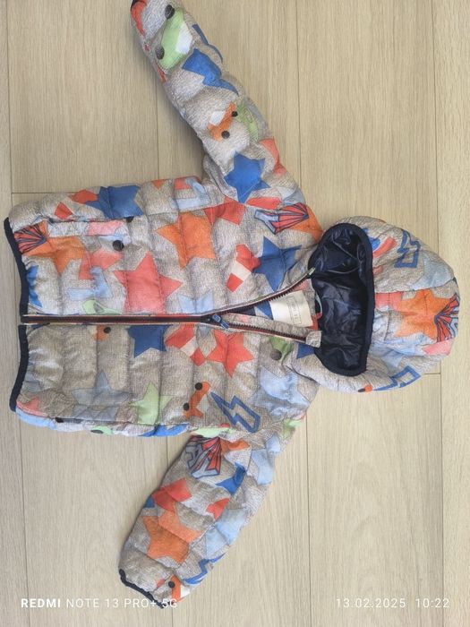 Куртка next р.82 (большемерит) демисезонная почти новая