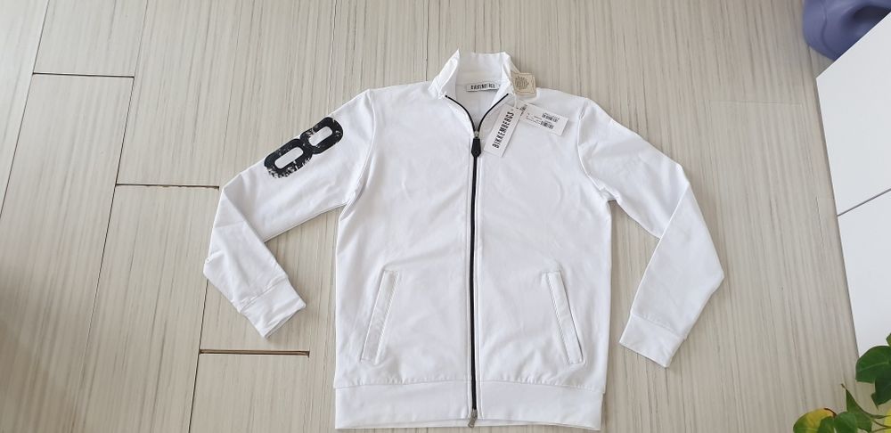 Dirk Bikkembergs Stretch  Full Zip S M НОВО! ОРИГИНАЛ! Мъжкo Горнище!