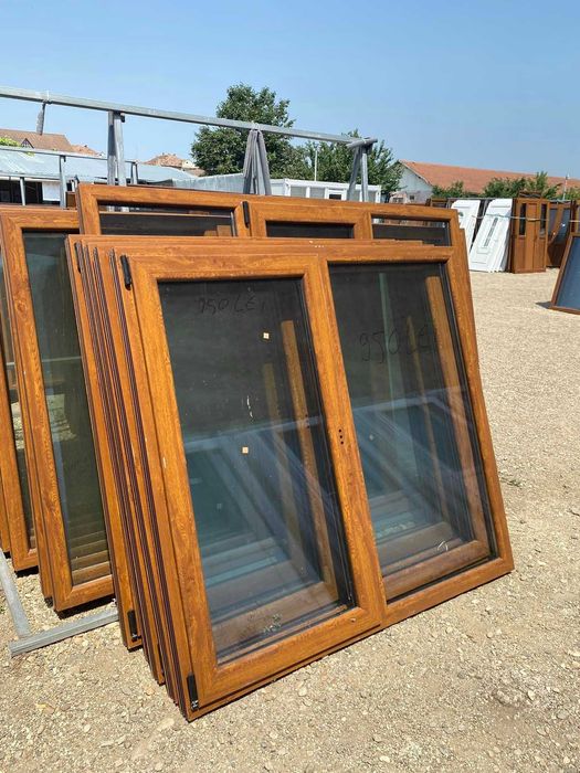 geamuri termopan noi stejar auriu 2 canate