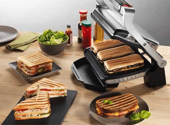 Контактна скара оптигрил TEFAL, с 6 автоматични програми