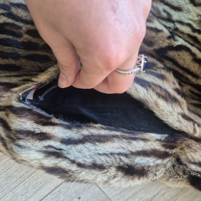 Haina de blana naturala ocelot
