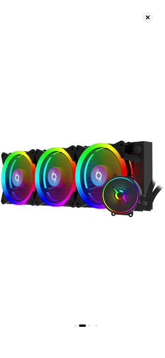 Cooler Procesor AQIRYS Aquarius 360 AiO Black, AMD/Intel - NOU!