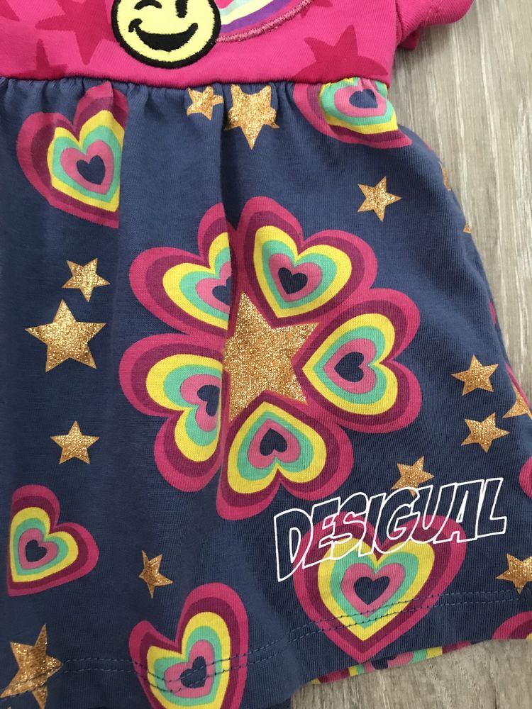 Rochița cu body Desigual pt.6 luni