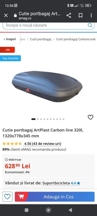 Bare portbagaj de vanzare