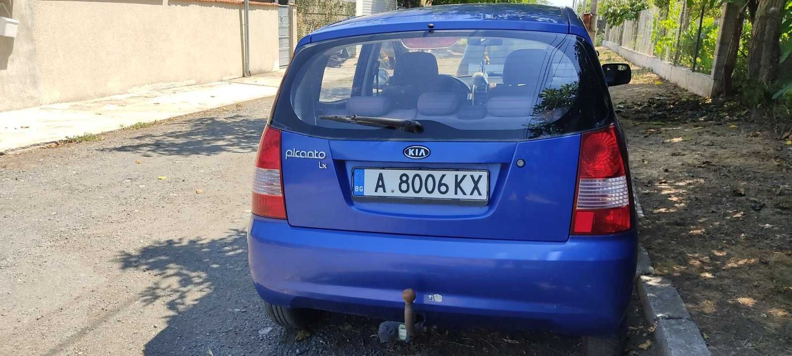КИА ПИКАНТО 1.1 , 12м.2005г., 123000км. реални