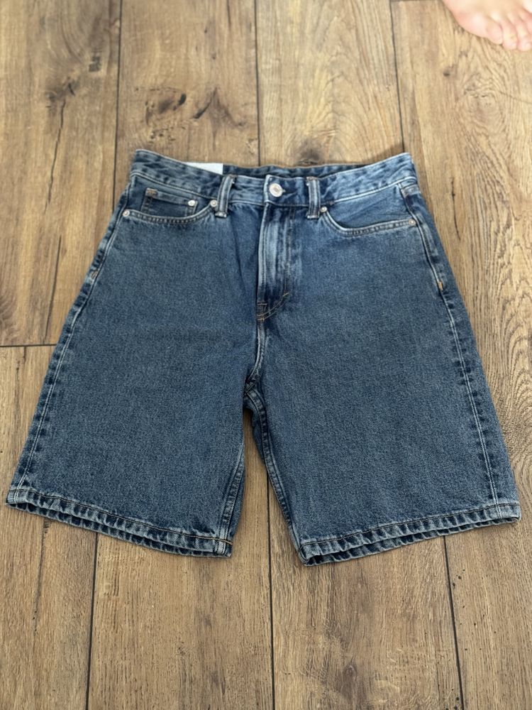 Къси мъжки дънки H&M