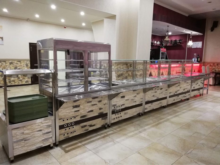 Продам линию раздачи, новое состоит из 7 секций.