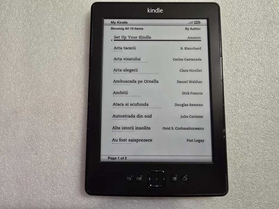 eBook Amazon Kindle 4 gen 2gb 6 Inch Wifi D01100 - poze reale