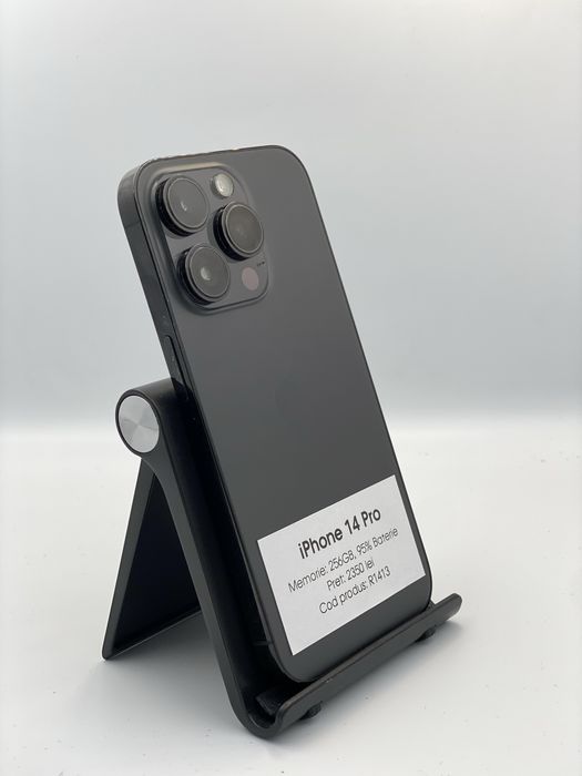 iPhone 14 Pro - 256GB memorie, 95% baterie, 1 an garantie