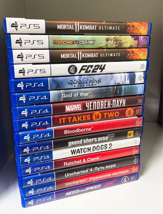 Продам игры Ps4 и Ps5
