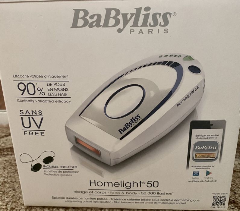 Epilator IPL Babyliss Homelight 50