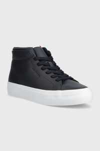 Tommy Hilfiger High leather sneakers, mas 41-42, piele naturala. Sale!