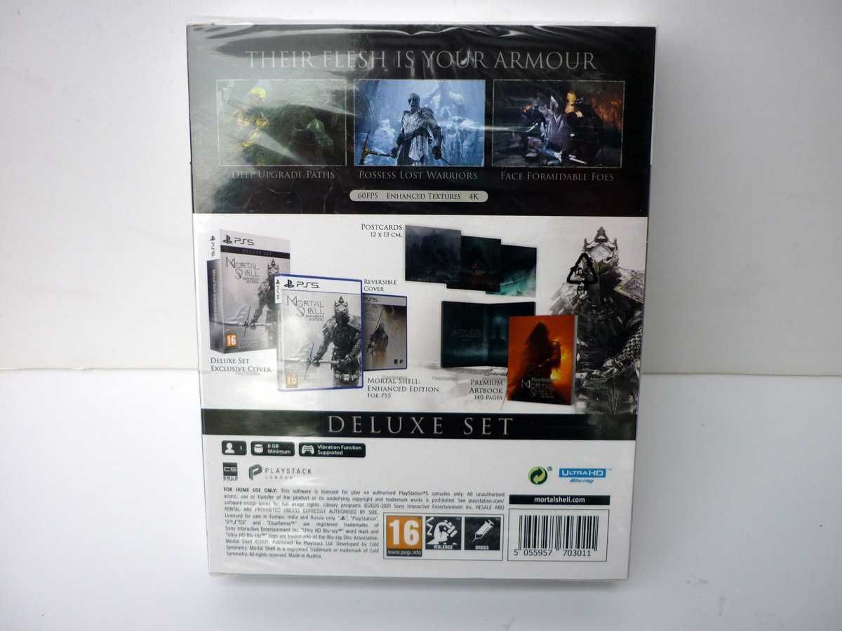Неразпечатана игра за PS5 Mortal Shell Deluxe Set
