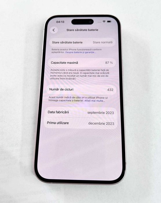 iphone 15 128 gb culoare roz, cititi descrrierea