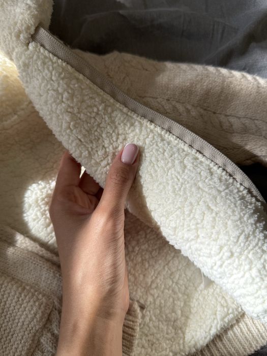 Теплая верхняя кофточка 9-12 месяцев