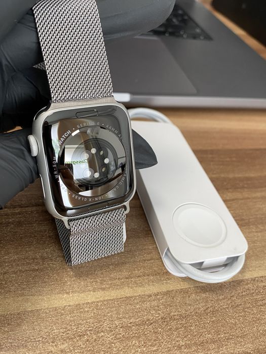Apple Watch Seria 6 / 44 mm / Silver / Nou - Neactivat |
