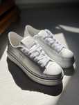 Givenchy City Platform Sneakers din piele