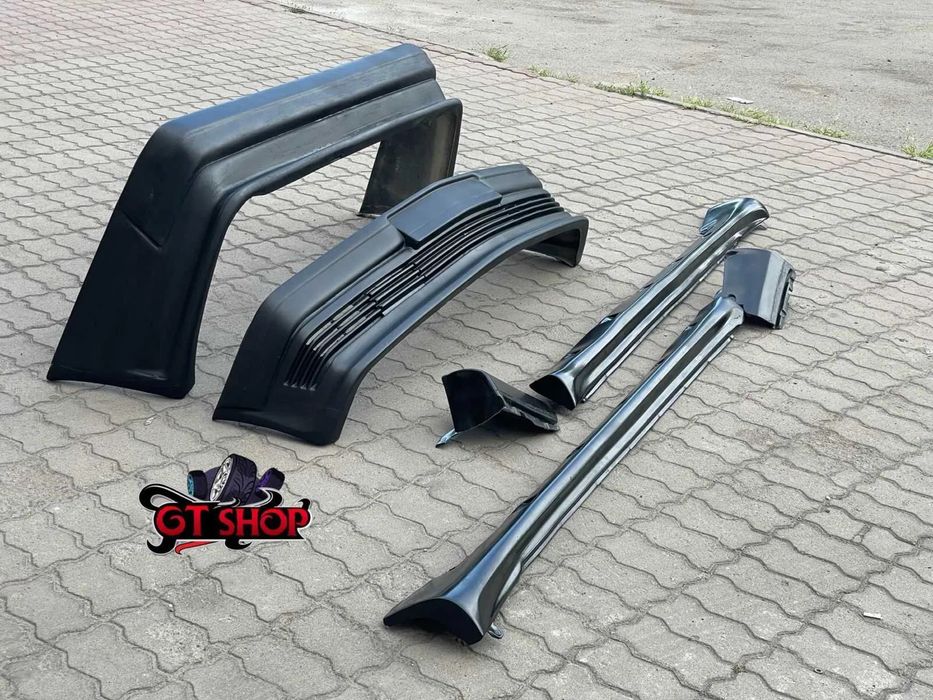 Бампер Мерс w190 w201 AmG BBS Пороги Спойлер