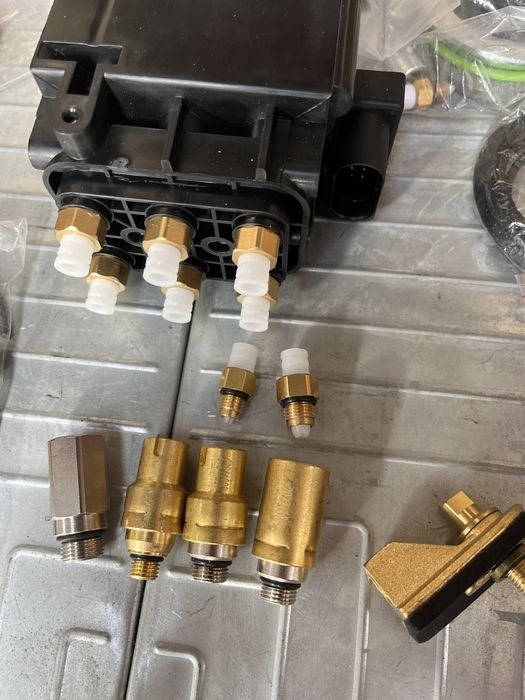 Supapa perna aer compresor bloc de valve audi vw porsche mercedes nou