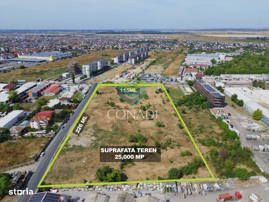 Teren Pantelimon - 25.000 mp