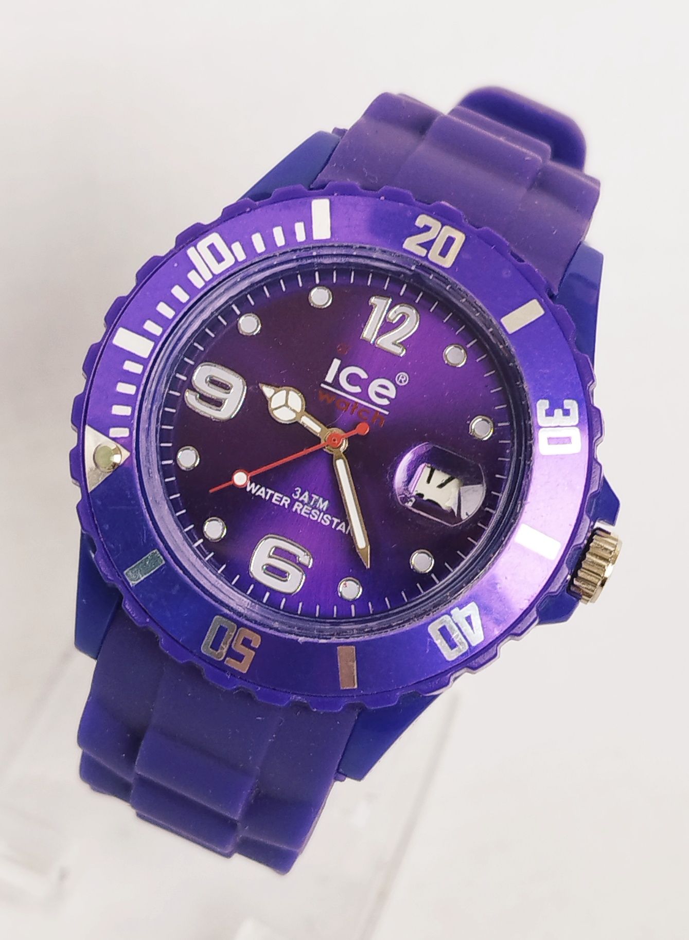 Ceas de damă Ice-Solid Original, purpuriu, SD.PE.U.P.12, cu quartz.