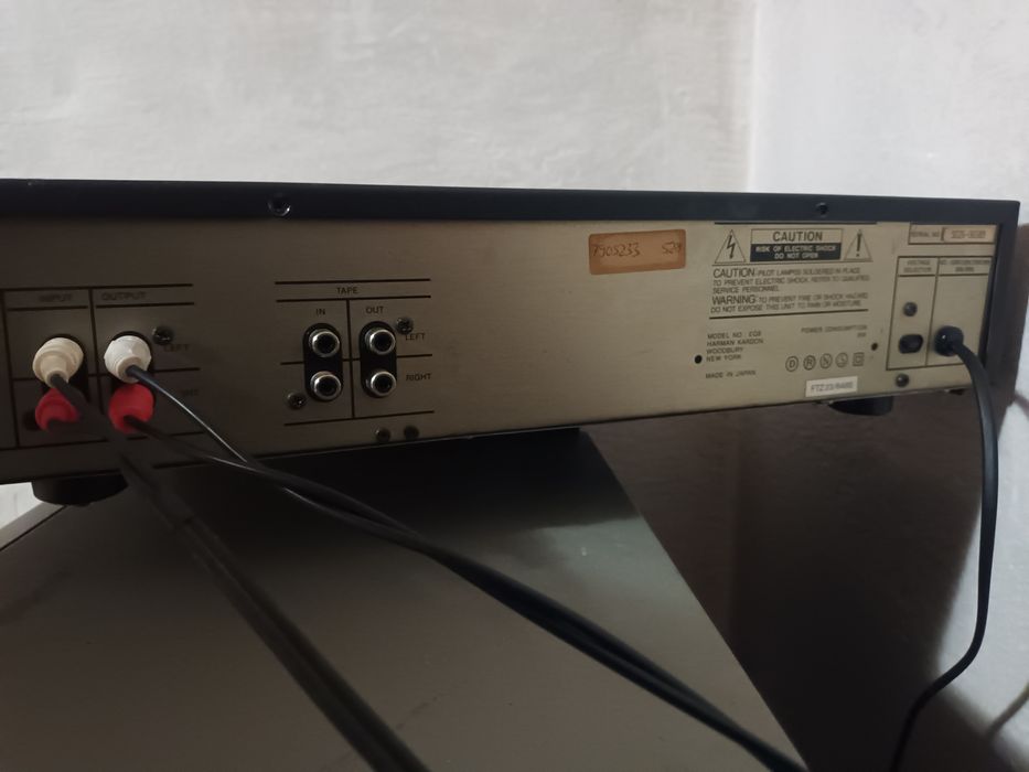 Egalizator harman kardon eq-8 japan 1983