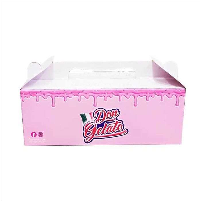 Картонени фунийки и опаковки за гофрети Don Gelato – 4 модела