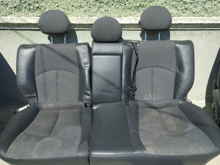Салон кожа и плат за  Mercedes W211 комби. Мерцедес