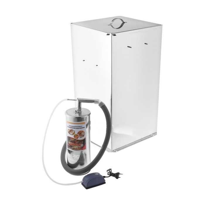 Коптильня холодного копчения с дымогенератором, 50 л