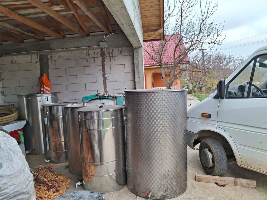 Butoi inox 1000 lt pe parafina