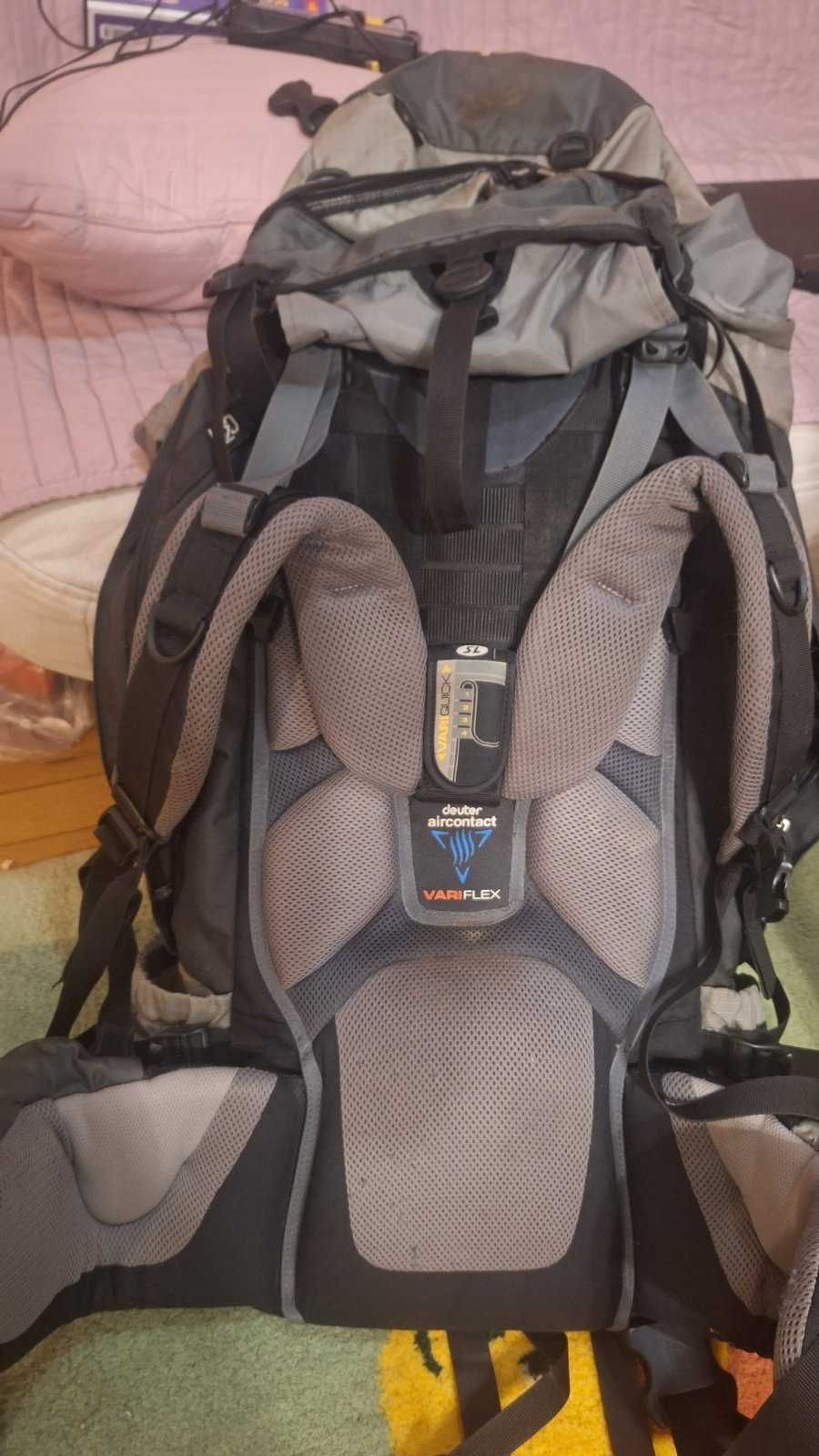 Голяма раница Deuter Air contact SL, женски гръб - 50 плюс 10