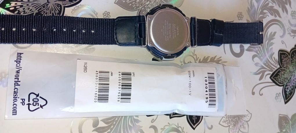 Часовника casio sgw 100