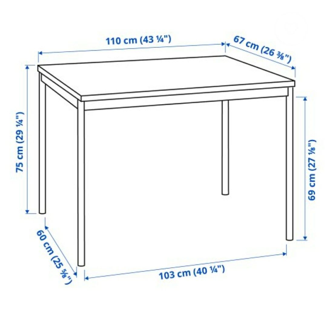 Трапезни Маси Melltorp и  Sandsberg  ИКЕА