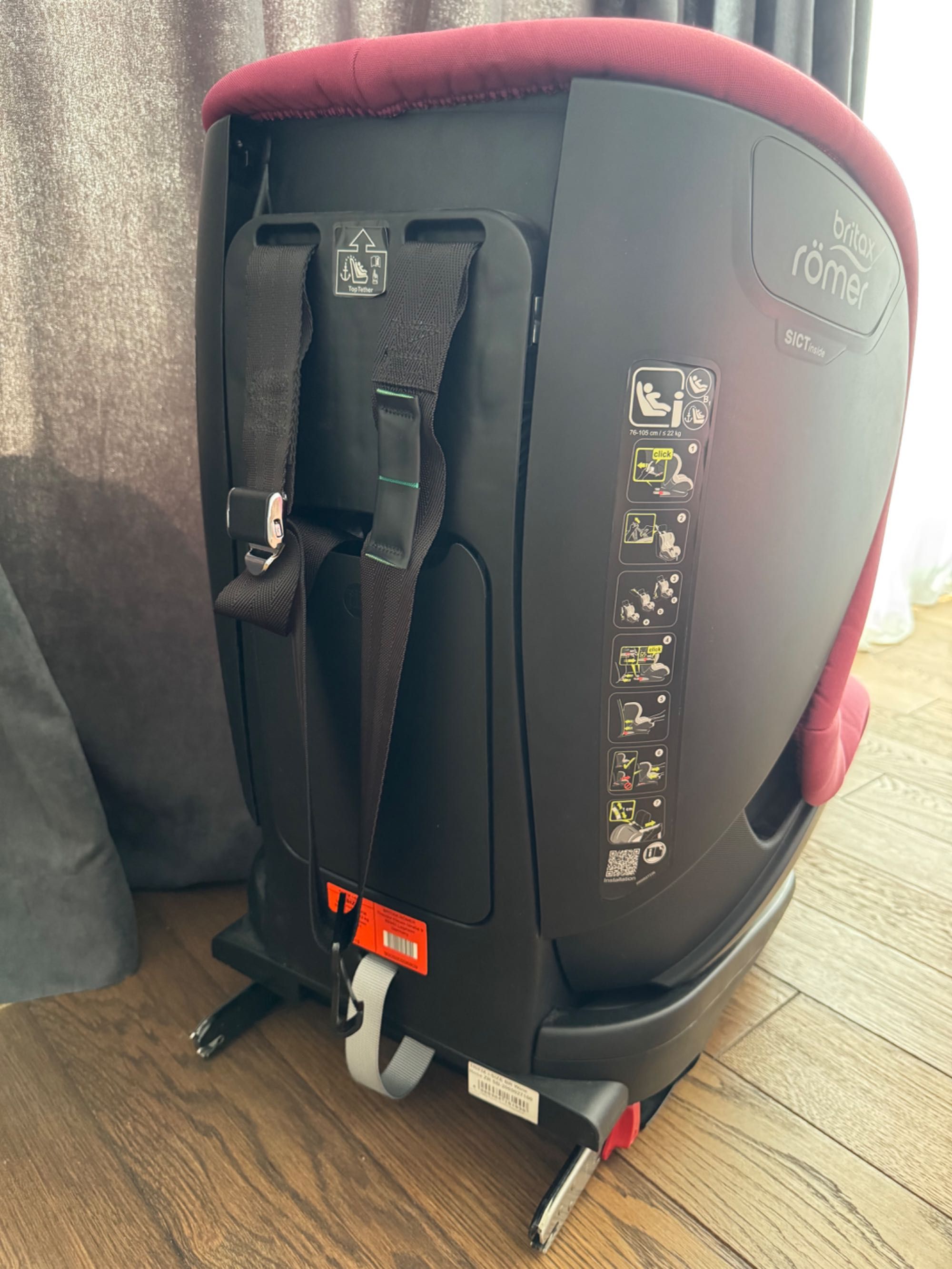 BRITAX ROMER TRIFIX i-SIZE BR Wine столче за кола