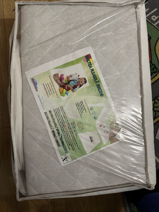 Saltea pliabila cocos 160 x 60 x5 cm