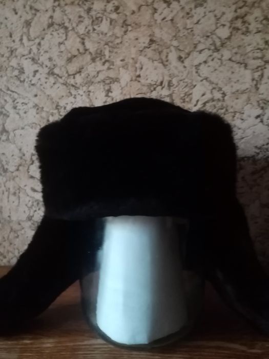Шапка цигейковая новая разм.55-56