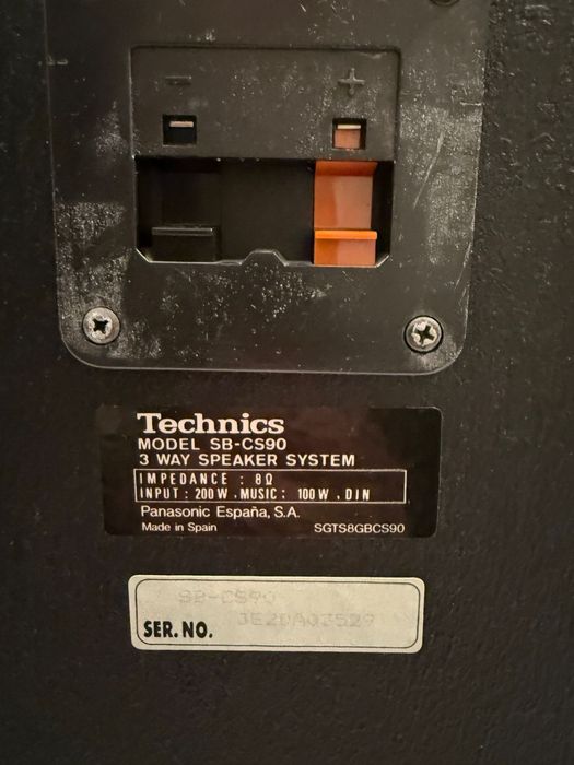 Boxe SB CS 90 Technics