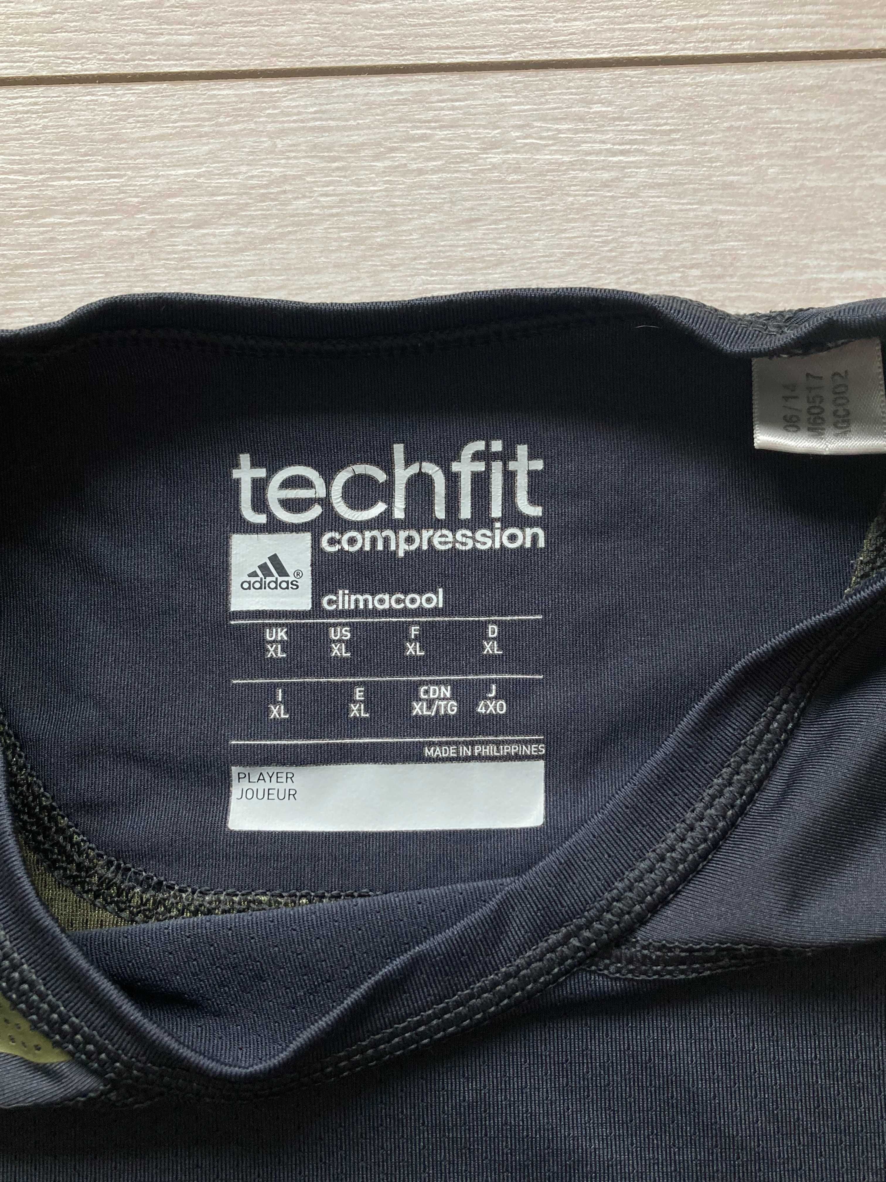 Адидас Adidas Techfit Compression Climacool спортна блуза фланела XL