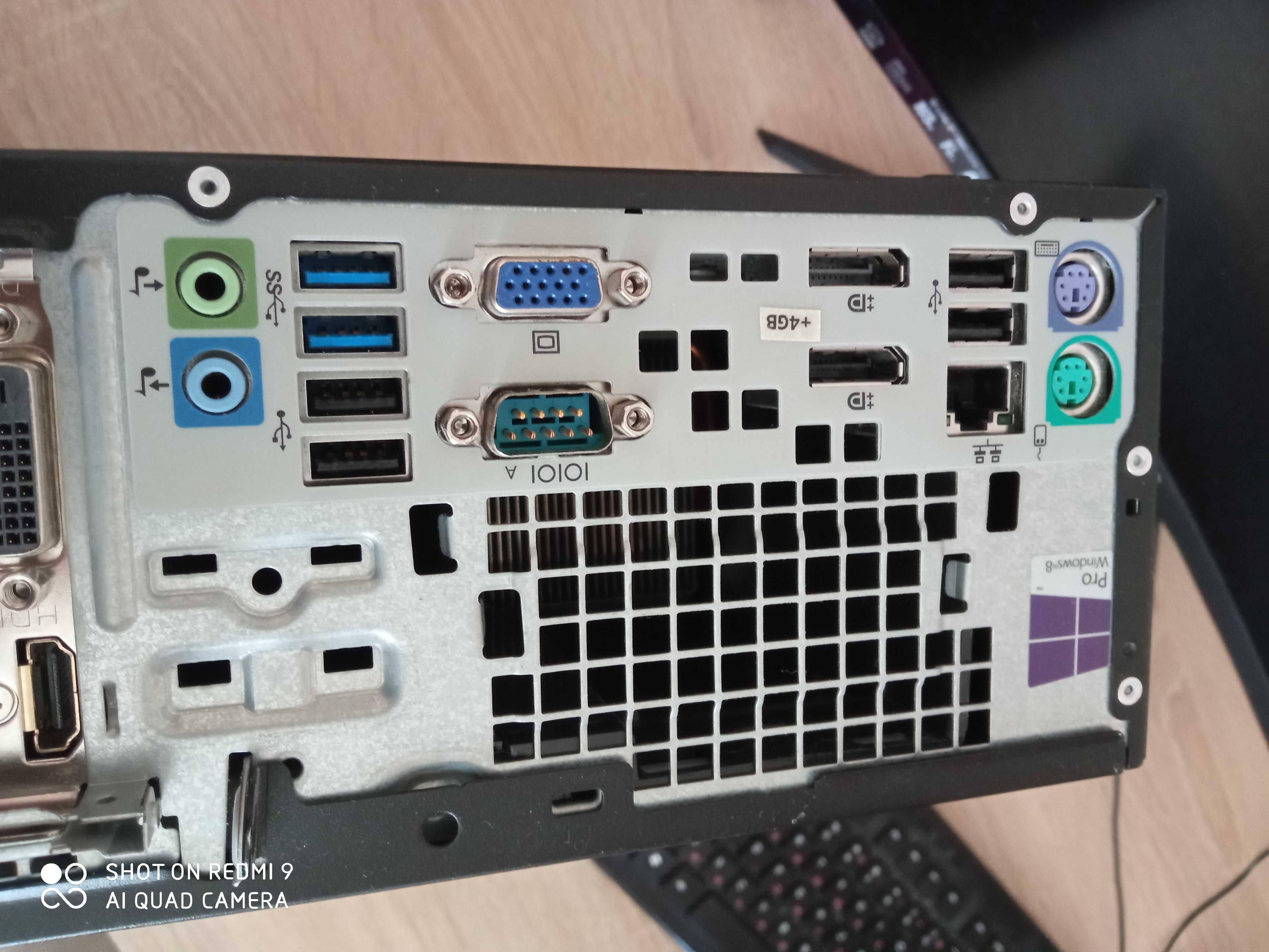 HPEliteDesk800G1 IntelCorei5 4570 3.2GHz 6MB RAM 8GB  GeForce GT 1030