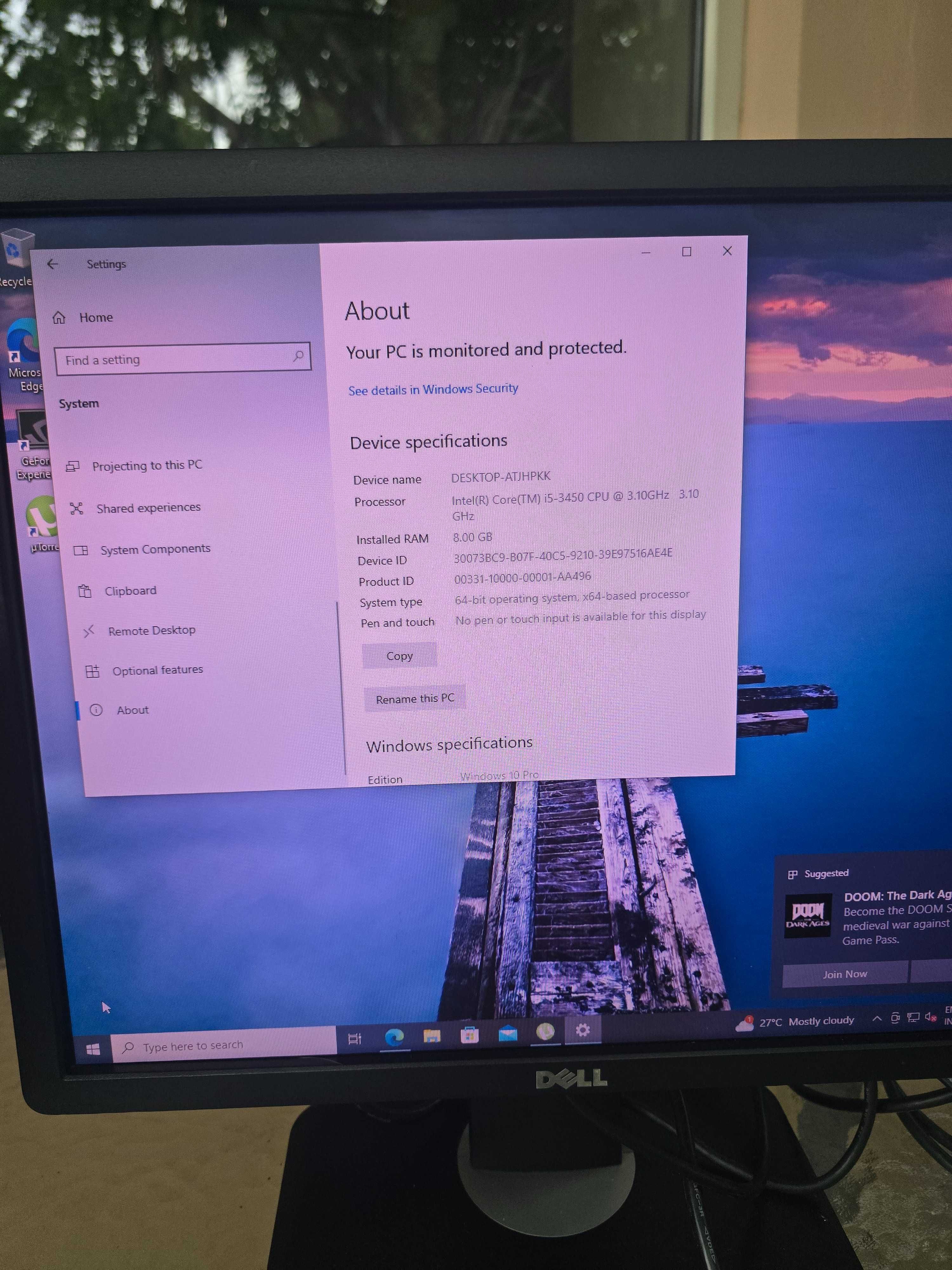 Desktop dell opiplex 3010